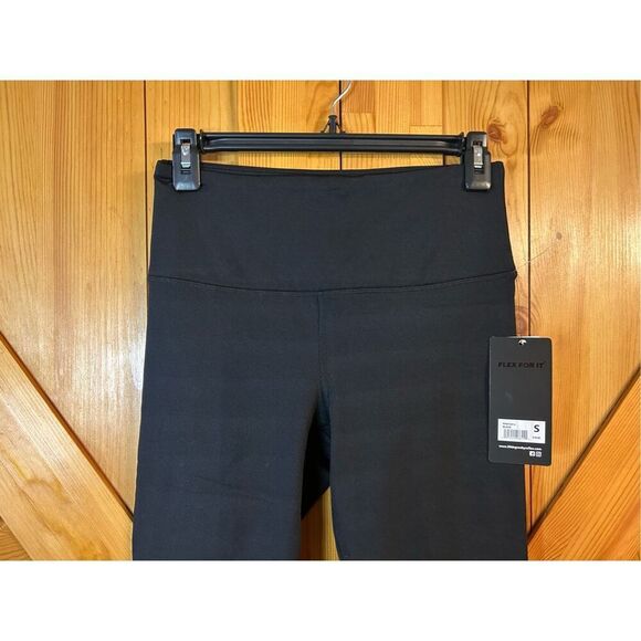 90 Degree By Reflex Women's Polar Flex Fleece Lined Legging Size Small Black nwt - Picture 3 of 5